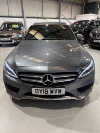 USED 2018 18 MERCEDES-BENZ C-CLASS 2.1 C220d AMG Line Estate 5dr Diesel G-Tronic+ Euro 6 (s/s) (170 ps) Finance+DAB+Blth+RevCam+ParkAid+HtdLthr+12MthMOT