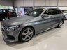 USED 2018 18 MERCEDES-BENZ C-CLASS 2.1 C220d AMG Line Estate 5dr Diesel G-Tronic+ Euro 6 (s/s) (170 ps) Finance+DAB+Blth+RevCam+ParkAid+HtdLthr+12MthMOT