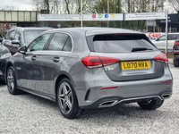 USED 2020 70 MERCEDES-BENZ A-CLASS 1.3 A250e 15.6kWh AMG Line Hatchback 5dr Petrol Plug-in Hybrid 8G-DCT Euro 6 (s/s) (218 ps) ?SHIST | LEATHERS | NAV