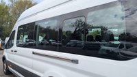 USED 2015 15 FORD TRANSIT BUS LWB Minibus 17 Seat Tdci 460 TDCI 125 PS XLWB High Roof With Air Conditioning, Electric Windows, Tachograph, Remote Locking,  Alarm, Emergency Brake assist, ABS, Power Steering, Mud Flaps Front, Tow Bar in great condition . 1 Owner from New - Been used by the MOD . 2 Keys - Service Stamp. This is excellent value . Discover the perfect solution for group travel with this exceptional Ford Transit Minibus. This 17-seat model, a TDCI 460 with the potent 125 PS engine, offers the spaciousness of an extra-long wheelbase and the practicality of a high roof, making it ideal for airport transfers, hotel shuttles, or community transport.  Your passengers will travel in comfort, kept cool by both front and dedicated rear air conditioning. The driving experience is equally refined, featuring conveniences such as electric windows and remote central locking for easy access. Your safety and security are paramount, with the minibus equipped with ESP, Emergency Brake Assist, ABS, and an anti-theft alarm for complete peace of mind.  Practicality is at the forefront. A tachograph is fitted, and two 12V accessory power points ensure devices stay charged on the go. It also includes front mud flaps, a temporary spare wheel, and the added utility of a tow bar, ready for your next requirement.  This vehicle presents a rare and highly appealing history. It has been with just one owner from new, having previously served with the Ministry of Defence, and it comes with two sets of keys. Its meticulous maintenance is documented with 5 service stamps in the book. Combining its low mileage, exceptional provenance, and comprehensive feature set, this Ford Transit minibus is excellent value and ready for a new chapter. 
