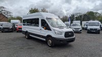 USED 2015 15 FORD TRANSIT BUS LWB Minibus 17 Seat Tdci 460 TDCI 125 PS XLWB High Roof With Air Conditioning, Electric Windows, Tachograph, Remote Locking,  Alarm, Emergency Brake assist, ABS, Power Steering, Mud Flaps Front, Tow Bar in great condition . 1 Owner from New - Been used by the MOD . 2 Keys - Service Stamp. This is excellent value . Discover the perfect solution for group travel with this exceptional Ford Transit Minibus. This 17-seat model, a TDCI 460 with the potent 125 PS engine, offers the spaciousness of an extra-long wheelbase and the practicality of a high roof, making it ideal for airport transfers, hotel shuttles, or community transport.  Your passengers will travel in comfort, kept cool by both front and dedicated rear air conditioning. The driving experience is equally refined, featuring conveniences such as electric windows and remote central locking for easy access. Your safety and security are paramount, with the minibus equipped with ESP, Emergency Brake Assist, ABS, and an anti-theft alarm for complete peace of mind.  Practicality is at the forefront. A tachograph is fitted, and two 12V accessory power points ensure devices stay charged on the go. It also includes front mud flaps, a temporary spare wheel, and the added utility of a tow bar, ready for your next requirement.  This vehicle presents a rare and highly appealing history. It has been with just one owner from new, having previously served with the Ministry of Defence, and it comes with two sets of keys. Its meticulous maintenance is documented with 5 service stamps in the book. Combining its low mileage, exceptional provenance, and comprehensive feature set, this Ford Transit minibus is excellent value and ready for a new chapter. 