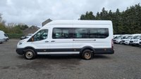USED 2015 15 FORD TRANSIT BUS LWB Minibus 17 Seat Tdci 460 TDCI 125 PS XLWB High Roof With Air Conditioning, Electric Windows, Tachograph, Remote Locking,  Alarm, Emergency Brake assist, ABS, Power Steering, Mud Flaps Front, Tow Bar in great condition . 1 Owner from New - Been used by the MOD . 2 Keys -7 Service Stamps. This is excellent value . Discover the perfect solution for group travel with this exceptional Ford Transit Minibus. This 17-seat model, a TDCI 460 with the potent 125 PS engine, offers the spaciousness of an extra-long wheelbase and the practicality of a high roof, making it ideal for airport transfers, hotel shuttles, or community transport.  Your passengers will travel in comfort, kept cool by both front and dedicated rear air conditioning. The driving experience is equally refined, featuring conveniences such as electric windows and remote central locking for easy access. Your safety and security are paramount, with the minibus equipped with ESP, Emergency Brake Assist, ABS, and an anti-theft alarm for complete peace of mind.  Practicality is at the forefront. A tachograph is fitted, and two 12V accessory power points ensure devices stay charged on the go. It also includes front mud flaps, a temporary spare wheel, and the added utility of a tow bar, ready for your next requirement.  This vehicle presents a rare and highly appealing history. It has been with just one owner from new, having previously served with the Ministry of Defence, and it comes with two sets of keys. Its meticulous maintenance is documented with 5 service stamps in the book. Combining its low mileage, exceptional provenance, and comprehensive feature set, this Ford Transit minibus is excellent value and ready for a new chapter. 