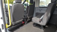 USED 2015 15 FORD TRANSIT BUS LWB Minibus 17 Seat Tdci 460 TDCI 125 PS XLWB High Roof With Air Conditioning, Electric Windows, Tachograph, Remote Locking,  Alarm, Emergency Brake assist, ABS, Power Steering, Mud Flaps Front, Tow Bar in great condition . 1 Owner from New - Been used by the MOD . 2 Keys -7 Service Stamps. This is excellent value . Discover the perfect solution for group travel with this exceptional Ford Transit Minibus. This 17-seat model, a TDCI 460 with the potent 125 PS engine, offers the spaciousness of an extra-long wheelbase and the practicality of a high roof, making it ideal for airport transfers, hotel shuttles, or community transport.  Your passengers will travel in comfort, kept cool by both front and dedicated rear air conditioning. The driving experience is equally refined, featuring conveniences such as electric windows and remote central locking for easy access. Your safety and security are paramount, with the minibus equipped with ESP, Emergency Brake Assist, ABS, and an anti-theft alarm for complete peace of mind.  Practicality is at the forefront. A tachograph is fitted, and two 12V accessory power points ensure devices stay charged on the go. It also includes front mud flaps, a temporary spare wheel, and the added utility of a tow bar, ready for your next requirement.  This vehicle presents a rare and highly appealing history. It has been with just one owner from new, having previously served with the Ministry of Defence, and it comes with two sets of keys. Its meticulous maintenance is documented with 5 service stamps in the book. Combining its low mileage, exceptional provenance, and comprehensive feature set, this Ford Transit minibus is excellent value and ready for a new chapter. 