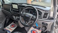 USED 2022 22 FORD TRANSIT CUSTOM 2.0 320 EcoBlue Sport Crew Van Double Cab 5dr Diesel Manual L1 H1 Euro 6 (s/s) (185 ps) *** ONE OWNER - NEW WET BELT - HALF LEATHER - 5 SEATS ***