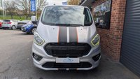 USED 2022 22 FORD TRANSIT CUSTOM 2.0 320 EcoBlue Sport Crew Van Double Cab 5dr Diesel Manual L1 H1 Euro 6 (s/s) (185 ps) *** ONE OWNER - NEW WET BELT - HALF LEATHER - 5 SEATS ***