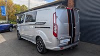USED 2022 22 FORD TRANSIT CUSTOM 2.0 320 EcoBlue Sport Crew Van Double Cab 5dr Diesel Manual L1 H1 Euro 6 (s/s) (185 ps) *** ONE OWNER - NEW WET BELT - HALF LEATHER - 5 SEATS ***