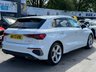 USED 2022 72 AUDI A3 1.0 TFSI 30 S line Sportback 5dr Petrol Manual Euro 6 (s/s) (110 ps) AA Approved Dealer - Nationwide Delivery Available
