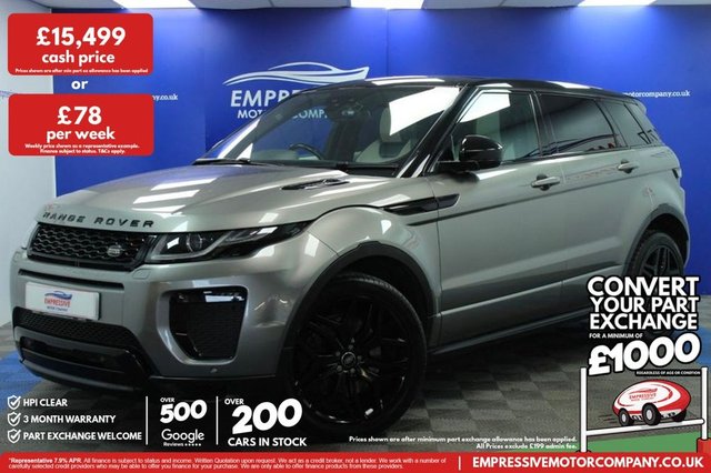 2017 Land Rover RANGE ROVER EVOQUE