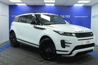 USED 2019 69 LAND ROVER RANGE ROVER EVOQUE 2.0 P250 MHEV R-Dynamic HSE SUV 5dr Petrol Auto 4WD Euro 6 (s/s) (249 ps) BLACK PACK !! PAN ROOF - 21 INCH WHEELS  !!