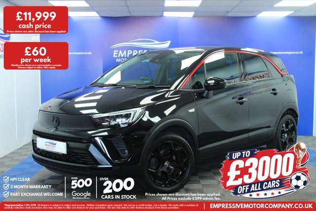 View our Vauxhall Crossland range