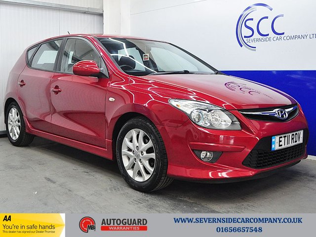 2011 11 Hyundai I30 1.4 Comfort Hatchback 5dr Petrol Manual Euro 5 (108 bhp)