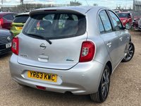 USED 2013 63 NISSAN MICRA 1.2 DIG-S Tekna CVT Euro 5 (s/s) 5dr Automatic/Low Miles/ulez
