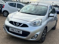 USED 2013 63 NISSAN MICRA 1.2 DIG-S Tekna CVT Euro 5 (s/s) 5dr Automatic/Low Miles/ulez