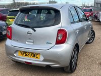 USED 2013 63 NISSAN MICRA 1.2 DIG-S Tekna CVT Euro 5 (s/s) 5dr Automatic/Low Miles/ulez