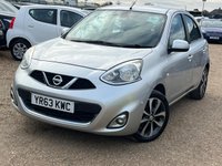 USED 2013 63 NISSAN MICRA 1.2 DIG-S Tekna CVT Euro 5 (s/s) 5dr Automatic/Low Miles/ulez