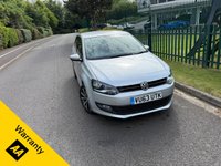 USED 2013 63 VOLKSWAGEN POLO 1.2 Match Edition Hatchback 5dr Petrol Manual Euro 5 (70 ps)**TIMING BELT CHANGED**FULL SERVICE HISTORY** **ON SITE FINANCE AVAILABLE**