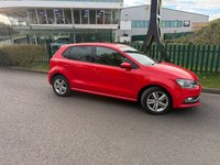 USED 2016 16 VOLKSWAGEN POLO 1.2 TSI BlueMotion Tech Match Hatchback 5dr Petrol Manual Euro 6 (s/s) (90 ps)**FULL SERVICE  HISTORY** ***FULL SERVICE HISTORY**