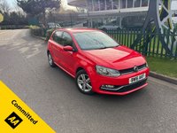 USED 2016 16 VOLKSWAGEN POLO 1.2 TSI BlueMotion Tech Match Hatchback 5dr Petrol Manual Euro 6 (s/s) (90 ps)**FULL SERVICE  HISTORY** ***FULL SERVICE HISTORY**