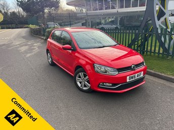 2016 VOLKSWAGEN POLO 1.2 TSI BlueMotion Tech Match Hatchback 5dr Petrol Manual Euro 6 (s/s) (90 ps)**FULL SERVICE  HISTORY** &pound;6695.00