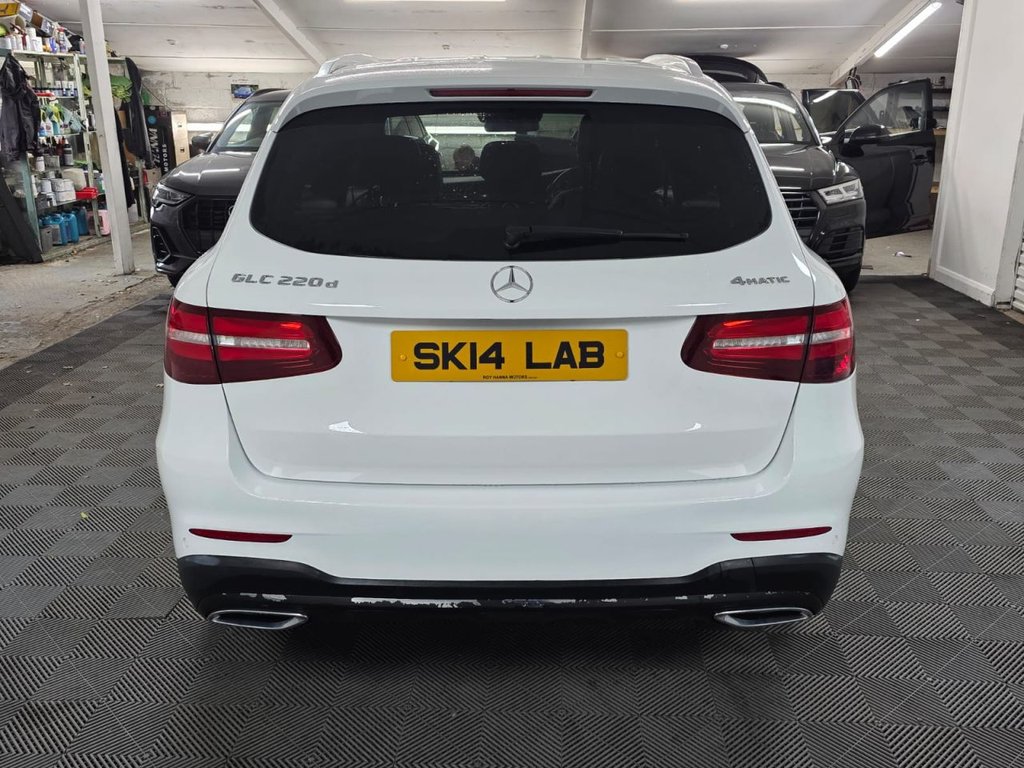 USED 2018 14 MERCEDES-BENZ GLC 2.1 GLC220d AMG Line SUV 5dr Diesel G-Tronic 4MATIC Euro 6 (s/s) (170 ps) Bluetooth - SatNav - Sensors!