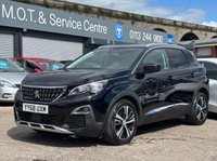 USED 2019 68 PEUGEOT 3008 1.5 BlueHDi Allure SUV 5dr Diesel Manual Euro 6 (s/s) (130 ps) LOW MILES + SAT NAV + CARPLAY + FSH + CRUISE + AC + ULEZ