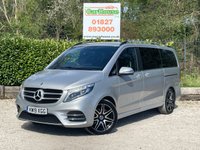 USED 2019 19 MERCEDES-BENZ V-CLASS 2.2 V220d AMG Line MPV 5dr Diesel G-Tronic+ Euro 6 (s/s) 8 Seat LWB  8 Seater, Automatic, Huge Spec