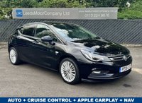 USED 2019 19 VAUXHALL ASTRA 1.4i Turbo GPF Elite Nav Hatchback 5dr Petrol Auto Euro 6 (s/s) (150 ps) LOW MILEAGE + SERVICE HISTORY +ELITE REFINEMENTS+NAVIGATION+ HTD LTHR SEATS+FULL LINK+PARKING SENSORS
