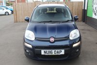 USED 2016 16 FIAT PANDA 1.2 Lounge Hatchback 5dr Petrol Manual Euro 6 (69 bhp) FINISHED IN MEDITERRANEAN BLUE--ONLY 34,000 MILES