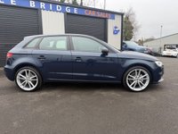 USED 2017 17 AUDI A3 1.6 TDI SE Technik Sportback 5dr Diesel Manual Euro 6 (s/s) (116 ps) 