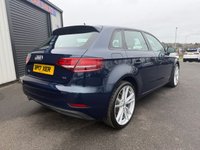 USED 2017 17 AUDI A3 1.6 TDI SE Technik Sportback 5dr Diesel Manual Euro 6 (s/s) (116 ps) 