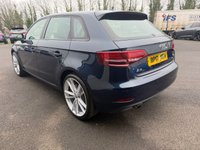 USED 2017 17 AUDI A3 1.6 TDI SE Technik Sportback 5dr Diesel Manual Euro 6 (s/s) (116 ps) 