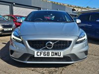 USED 2019 68 VOLVO V40 2.0 D2 R-Design Nav Plus Hatchback 5dr Diesel Manual Euro 6 (s/s) (120 ps) SAT NAV+ HEATED HALF LEATHER + CRUISE CONTROL + DAB + BLUETOOTH + CLIMATE CONTROL