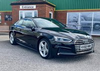 USED 2018 68 AUDI A5 1.4 TFSI S line Coupe 2dr Petrol S Tronic Euro 6 (s/s) (150 ps) 
