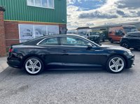 USED 2018 68 AUDI A5 1.4 TFSI S line Coupe 2dr Petrol S Tronic Euro 6 (s/s) (150 ps) 