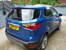 USED 2019 69 FORD ECOSPORT 1.0T EcoBoost GPF Titanium SUV 5dr Petrol Auto Euro 6 (s/s) (125 ps) Apple Carplay, Cruise control. Electric folding mirrors. Reverse camera. Ford App. Heated windscreen +++
