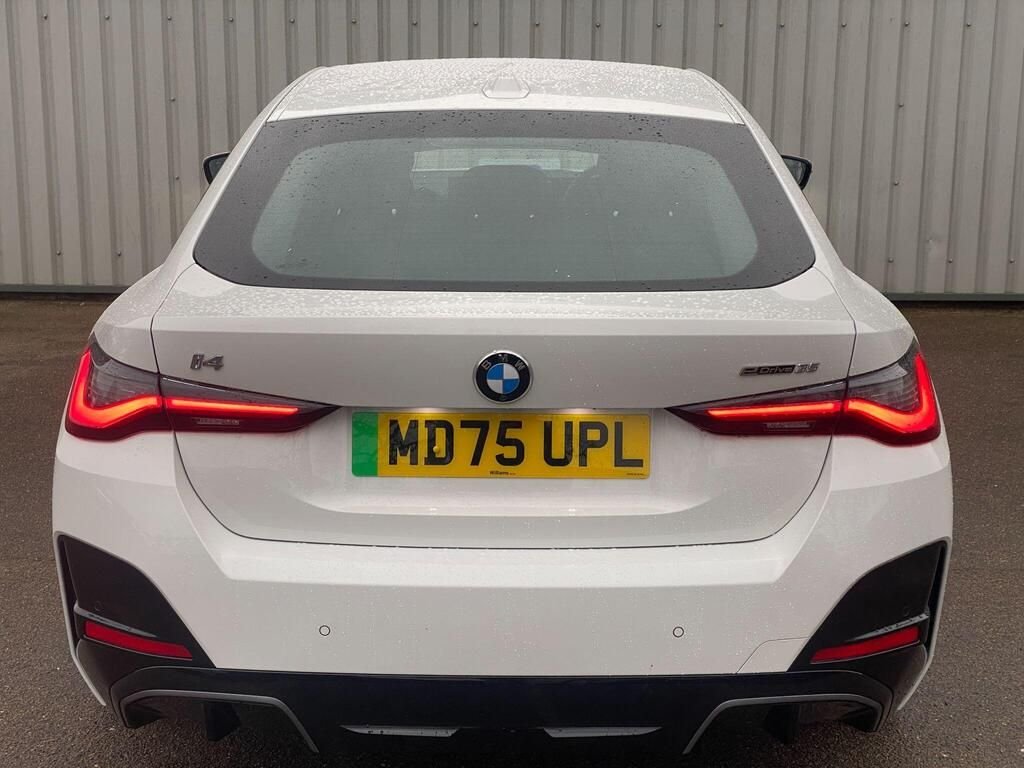 USED 2025 75 BMW I4 35 70.3kWh M Sport Gran Coupe 5dr Electric Auto eDrive (286 ps) PARK ASSIT+M-SPORT+MIRROR PACK