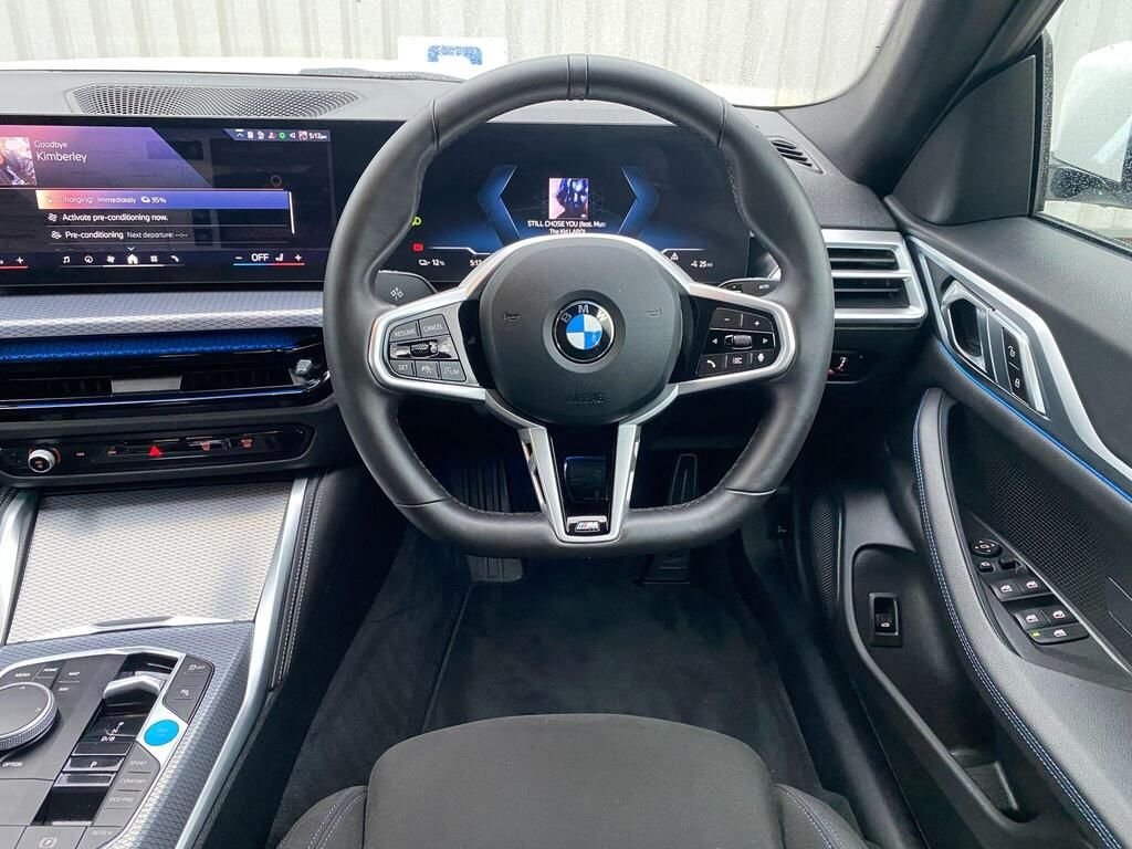 USED 2025 75 BMW I4 35 70.3kWh M Sport Gran Coupe 5dr Electric Auto eDrive (286 ps) PARK ASSIT+M-SPORT+MIRROR PACK