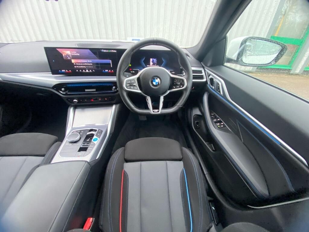 USED 2025 75 BMW I4 35 70.3kWh M Sport Gran Coupe 5dr Electric Auto eDrive (286 ps) PARK ASSIT+M-SPORT+MIRROR PACK