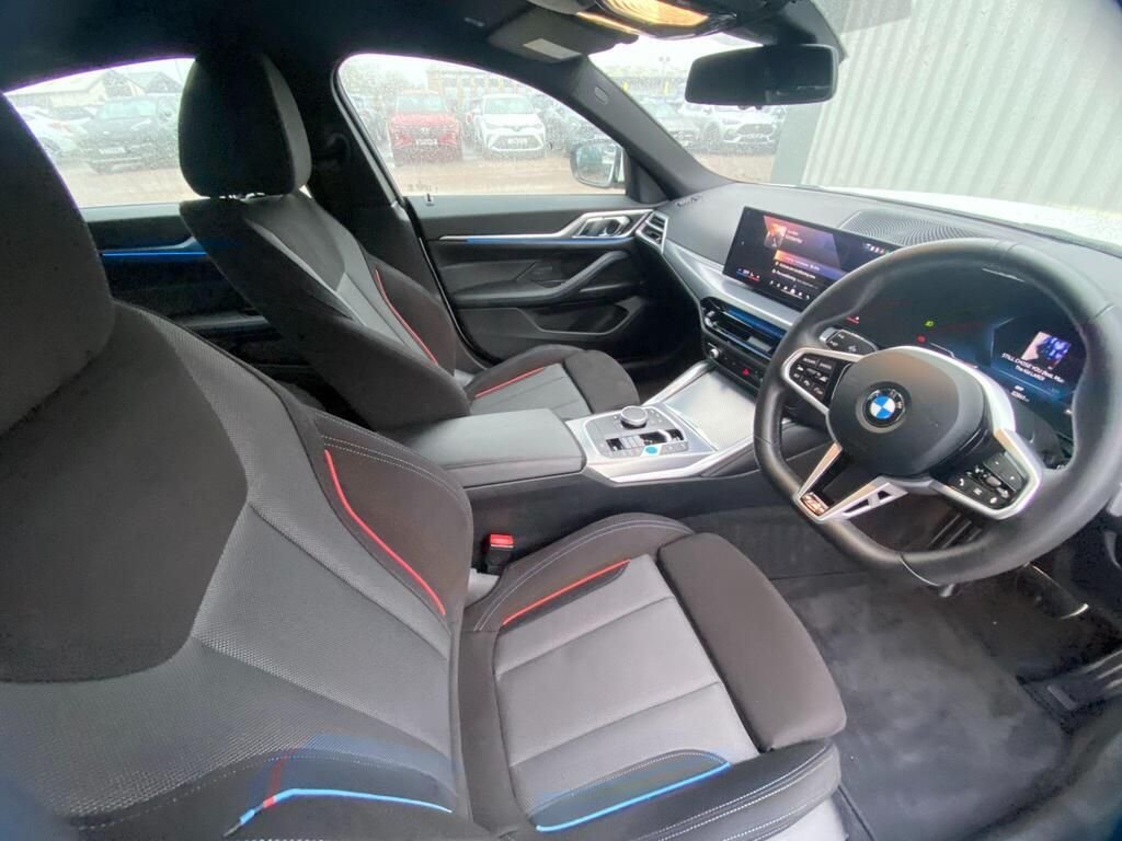 USED 2025 75 BMW I4 35 70.3kWh M Sport Gran Coupe 5dr Electric Auto eDrive (286 ps) PARK ASSIT+M-SPORT+MIRROR PACK