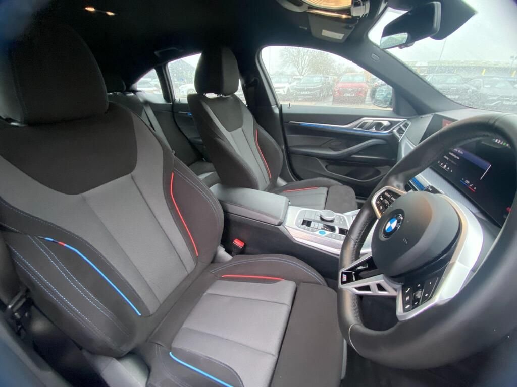 USED 2025 75 BMW I4 35 70.3kWh M Sport Gran Coupe 5dr Electric Auto eDrive (286 ps) PARK ASSIT+M-SPORT+MIRROR PACK