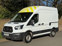 USED 2018 18 FORD TRANSIT 2.0 350 EcoBlue 170BHP RWD Euro 6 L2 H3 MWB MOBILE WORKSHOP PANEL VAN EURO 6+1 OWNER+ ELEC PACK+