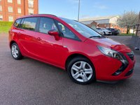 USED 2015 65 VAUXHALL ZAFIRA TOURER 1.4i Turbo Exclusiv MPV 5dr Petrol Manual Euro 6 (140 ps) 7 SEATS, 12m MOT INCLUDED IN SALE