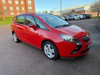 USED 2015 65 VAUXHALL ZAFIRA TOURER 1.4i Turbo Exclusiv MPV 5dr Petrol Manual Euro 6 (140 ps) 7 SEATS, 12m MOT INCLUDED IN SALE
