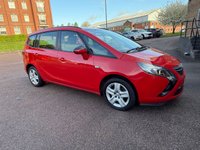 USED 2015 65 VAUXHALL ZAFIRA TOURER 1.4i Turbo Exclusiv MPV 5dr Petrol Manual Euro 6 (140 ps) 7 SEATS, 12m MOT INCLUDED IN SALE