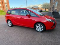 USED 2015 65 VAUXHALL ZAFIRA TOURER 1.4i Turbo Exclusiv MPV 5dr Petrol Manual Euro 6 (140 ps) 7 SEATS, 12m MOT INCLUDED IN SALE