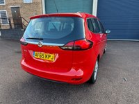 USED 2015 65 VAUXHALL ZAFIRA TOURER 1.4i Turbo Exclusiv MPV 5dr Petrol Manual Euro 6 (140 ps) 7 SEATS, 12m MOT INCLUDED IN SALE