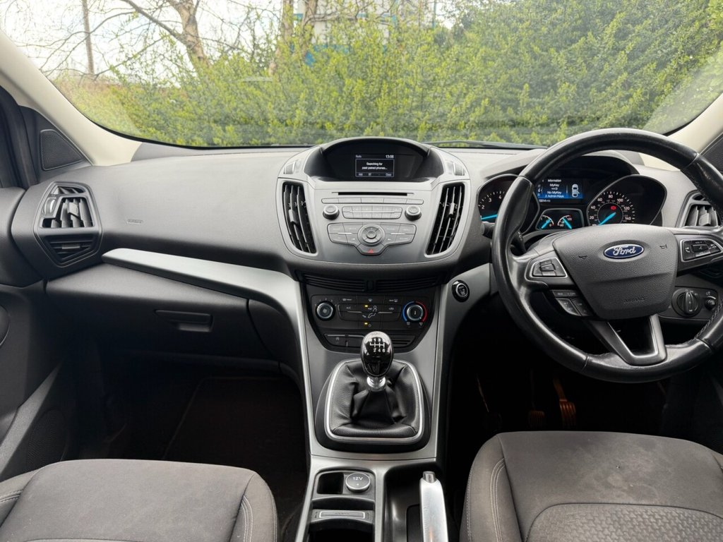 USED 2018 18 FORD KUGA 1.5T EcoBoost Zetec SUV 5dr Petrol Manual Euro 6 (s/s) (150 ps) FSH, 1 FORMER KEEPER, 2 KEYS