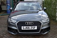 USED 2016 66 AUDI A3 1.4TFSi S-LINE 3 DOOR 6-SPEED 148 BHP (EURO 6) Sat Nav / Heated Seats / Park Asst