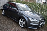 USED 2016 66 AUDI A3 1.4TFSi S-LINE 3 DOOR 6-SPEED 148 BHP (EURO 6) Sat Nav / Heated Seats / Park Asst