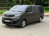 USED 2022 72 VAUXHALL Vivaro Electric 3100 75kWh Elite Panel Van 6dr Electric Auto L2 H1 (7.4kW Charger) (136 ps) RARE METALLIC GREY-LONG WHEELBASE